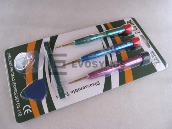 6 in 1 BST-9900 Aluminum Alloy Disassembling Opening Tool for Nokia/ Motorola/ BlackBerry/ Samsung