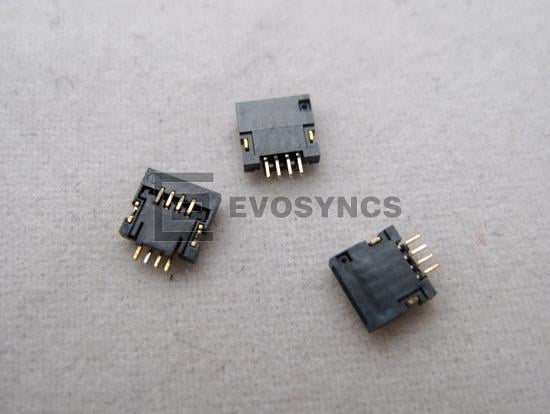 4Pin Touch Screen Power Flex Cable Connector Port Spare Parts for NEW 3DS / 3DS XL and WII U