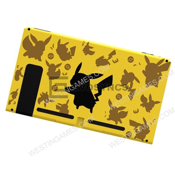Fashion Design Rear Back Picachu Limited Cover for NS Switch
