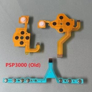 3 in 1 Button Function Flex Cable Set New Version Metal Trace (D-pad / L Key / Volume Keypad) for PSP-3000
