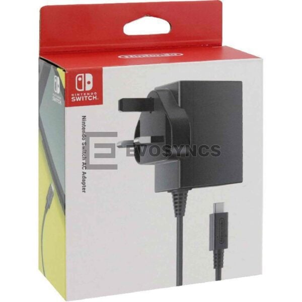 110-220V Power - Adapter Type-C Quick Charger Cord with Packing for NS switch Console UK Plug - original
