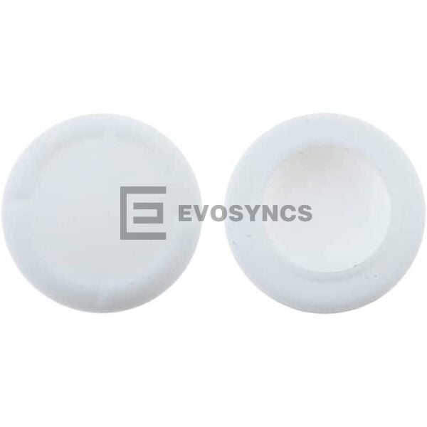 Replacement Analog Stick Silicon Grip Cap for Switch and Lite - White