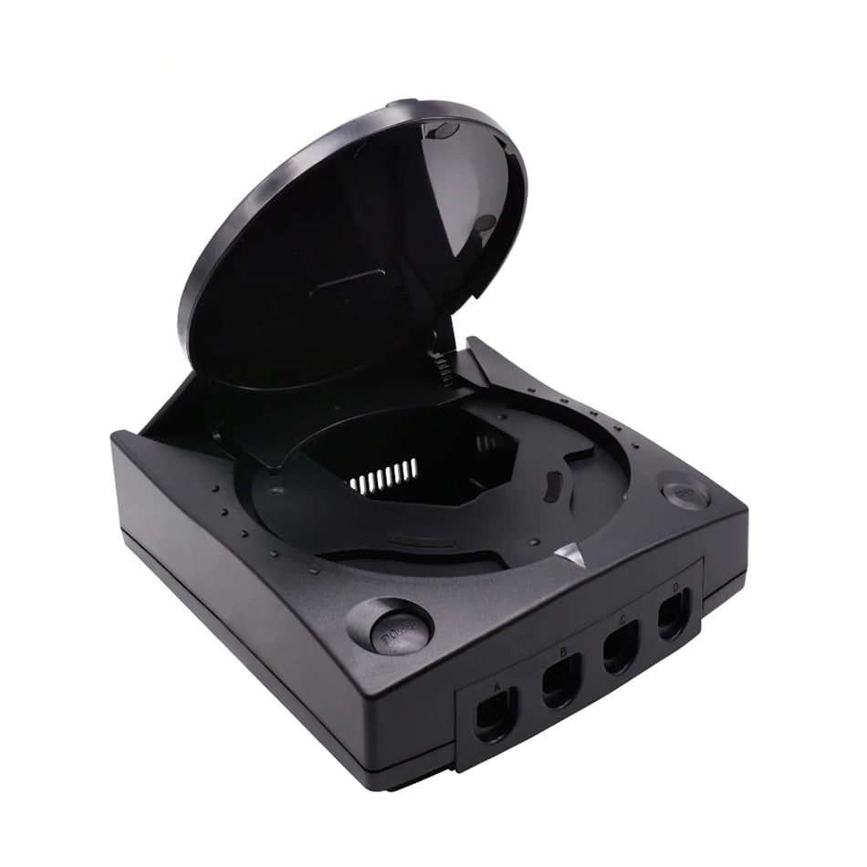 Replacement Plastic Shell Case for SEGA Dreamcast DC Retro Game Console Black
