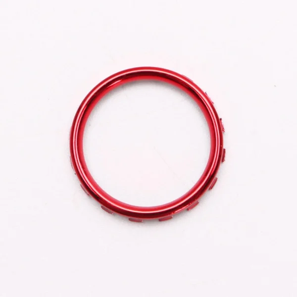 Mirror Chrome Thumbstick Accent Rings Replacement Parts For XBOX ONE Elite 1/2 Controller Red