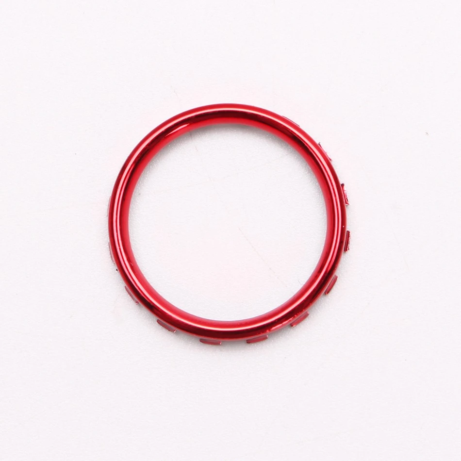 Mirror Chrome Thumbstick Accent Rings Replacement Parts For XBOX ONE Elite 1/2 Controller Red