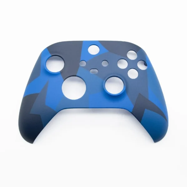 Limited Edition Front Shell Top Faceplate Mod Parts for XBOX Series Controller - Camo Deep Blue