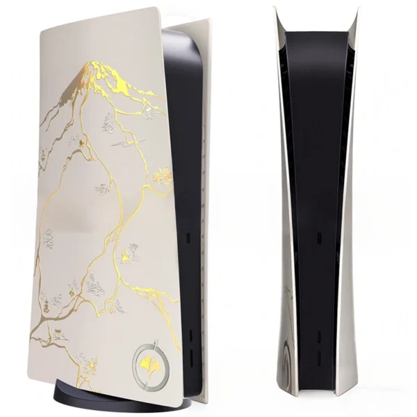 Replacement Limited Shockproof ABS Replacement Shell Cover for PS5 DE System - Ghost of Y??tei