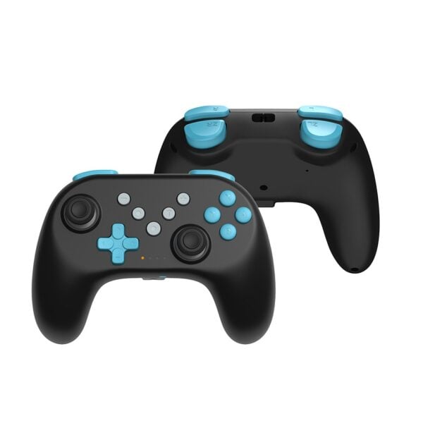Wireless Gamepad Controller With Wake-Up Function TNS-0117E for Switch/oled and Switch 2 Black-Blue