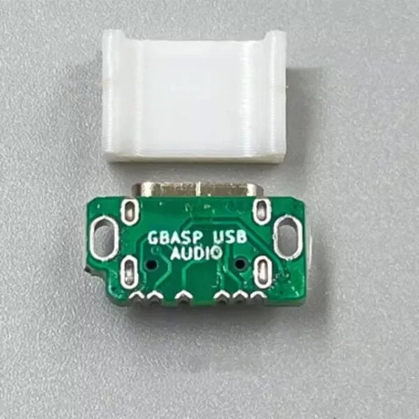 USB-C Type-C Charging Port With 3D Printed For Game Boy Advance SP ?C White