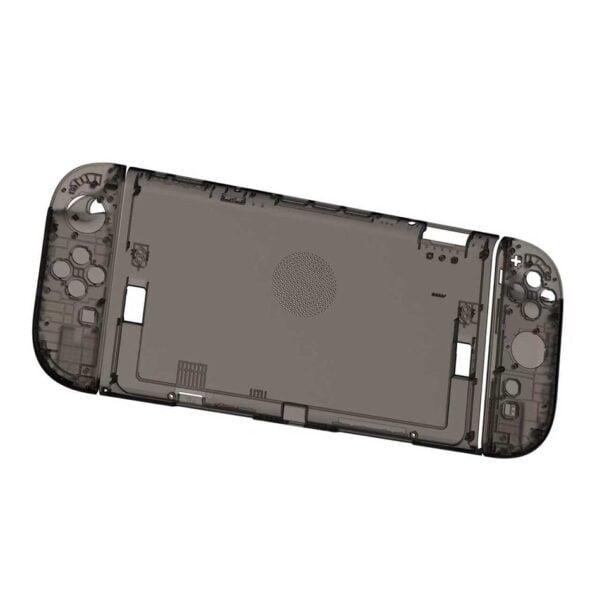 Housing Shell Case with Thermal Design for Switch 2 Console and Left Right Joycon - Clear Black