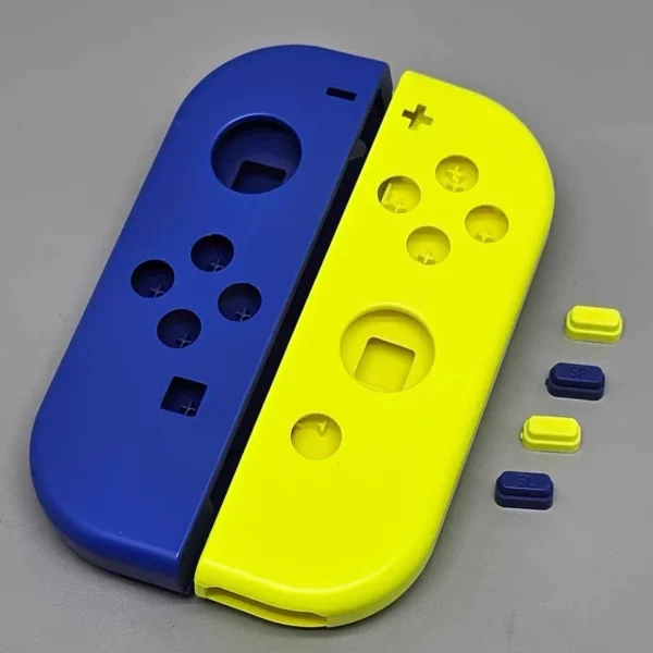 Original Left and Right Housing Cover Case Set for Nintendo switch Joy-con Blue and Yellow