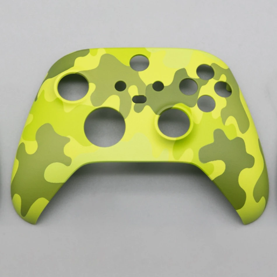 Limited Edition Front Shell Top Faceplate Mod Parts for XBOX Series Controller - Camouflage Green