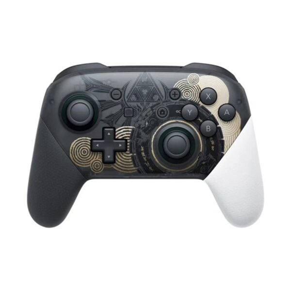 Pro Controller Bluetooth Wireless Handheld Gamepad Complete Function with HD Vibration for Switch - Tears of the Kingdom Black