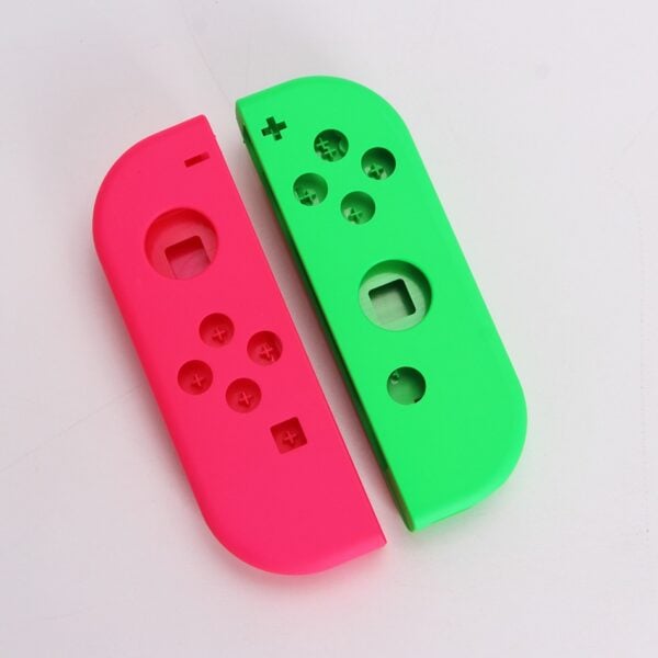 Left and Right Housing Cover Case Set for Nintendo switch Joy-con - Green Right and Red Left OEM A+