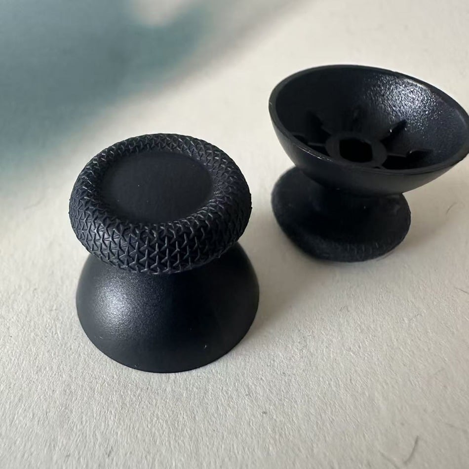 OEM Replacement 3D Analog Top Cover Shell Thumb Stick Cap for PS Portal and PS VR2(PS5) Controller - Black