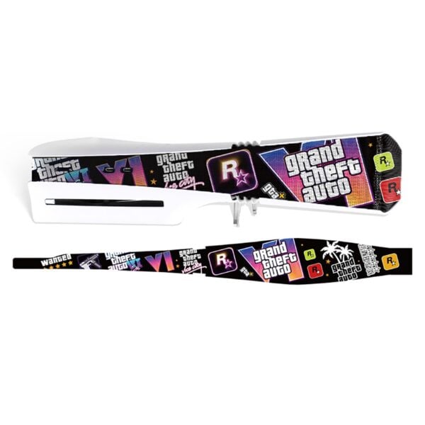 Horizontal Dust Proof Filter Cover Dust Net And Cooling Vents Dirty Prevent mesh Horizontal for PS5 Pro Console - GTA6 LOGO