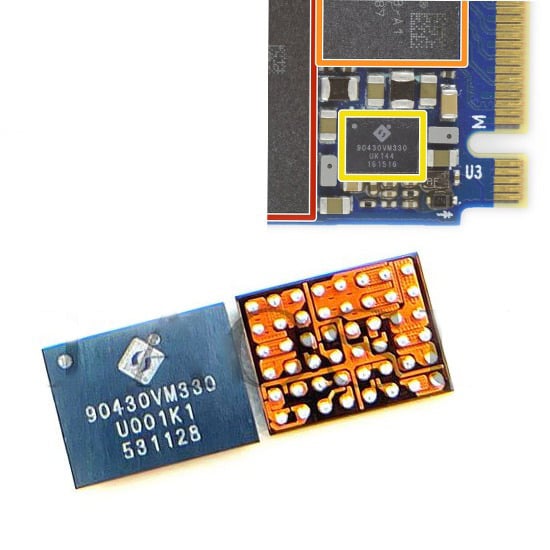 Original SSD 90430VM330 (ACT90430VM330) Power Management IC Chips for XBOX Series X